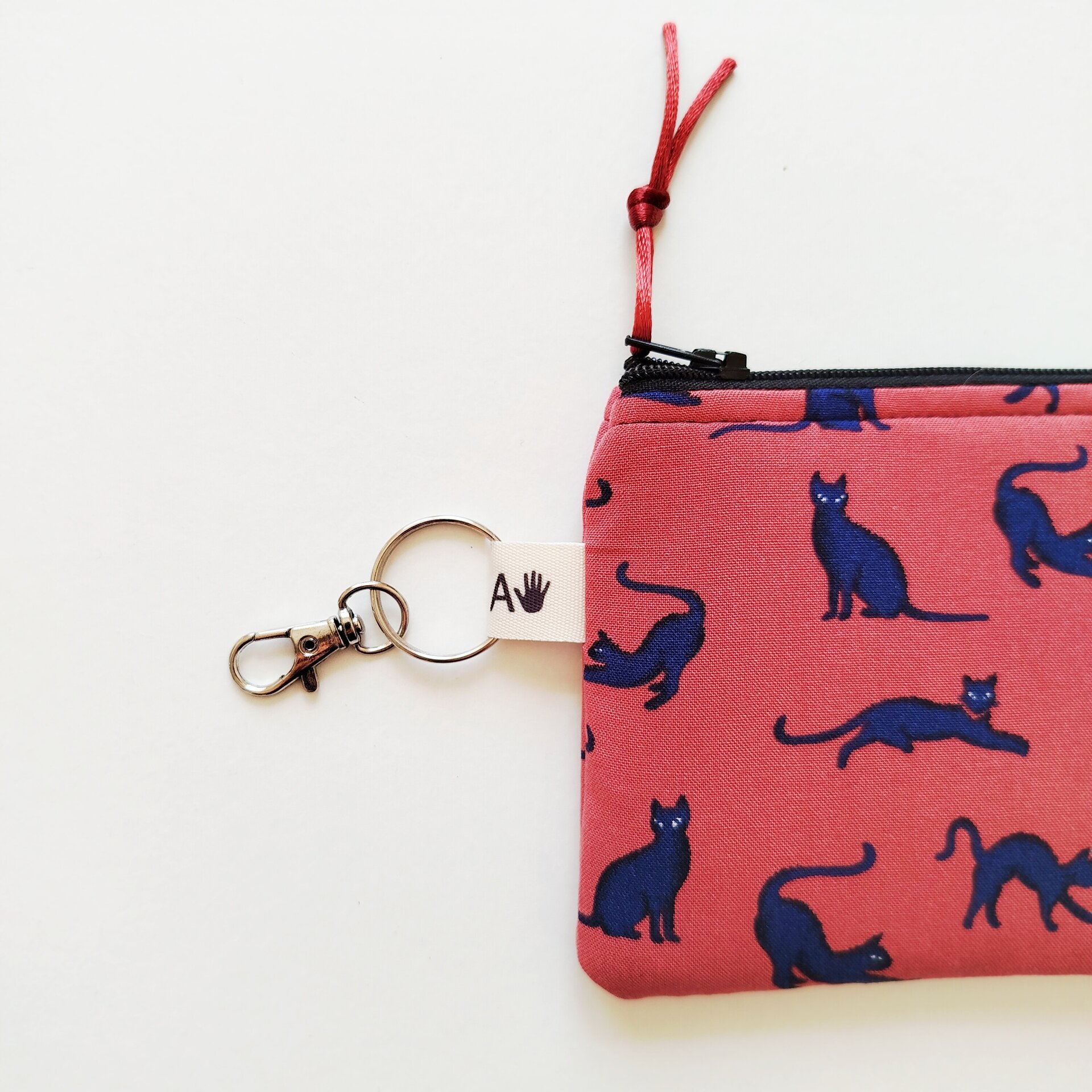 Monedero gatos coral - 6