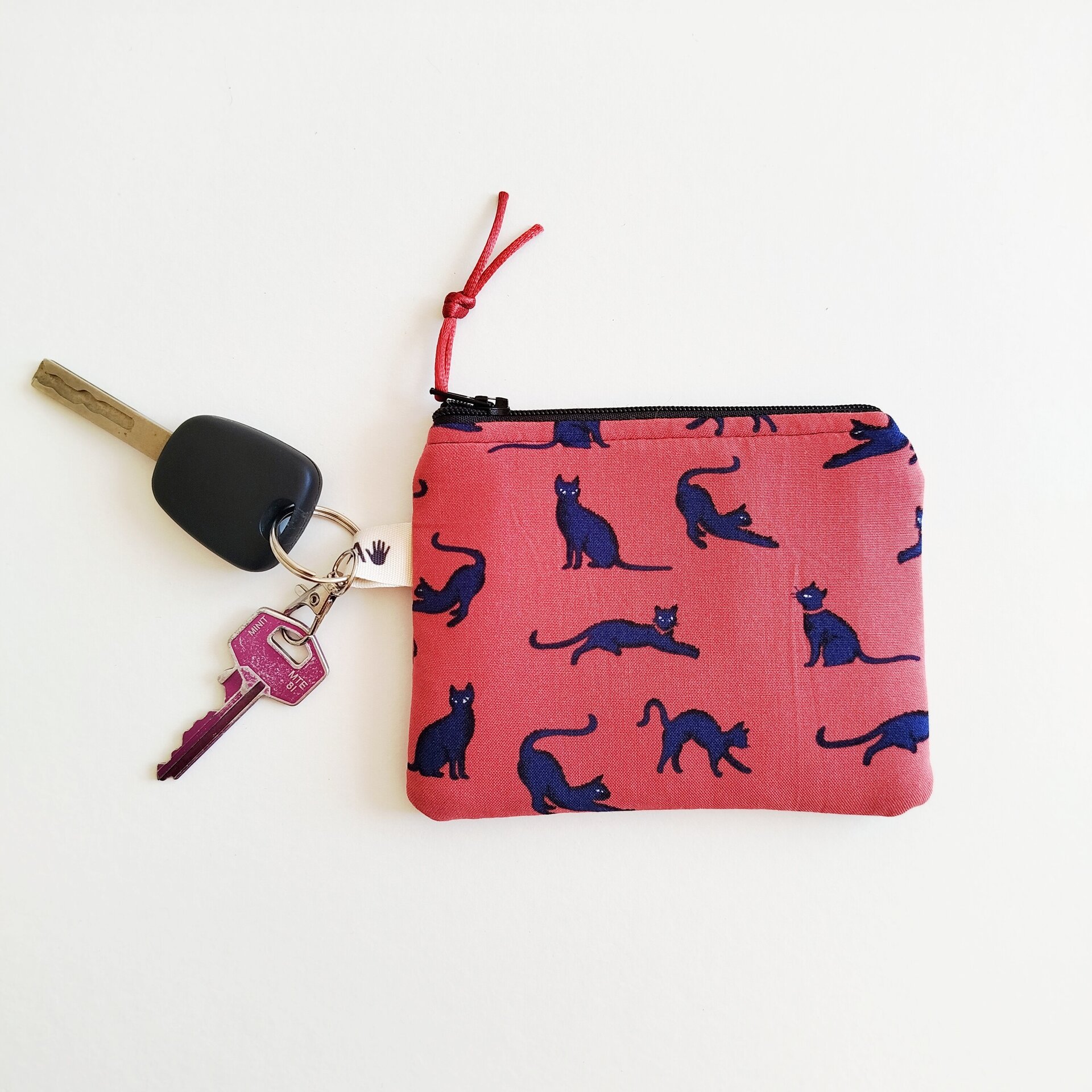 Monedero gatos coral - 2