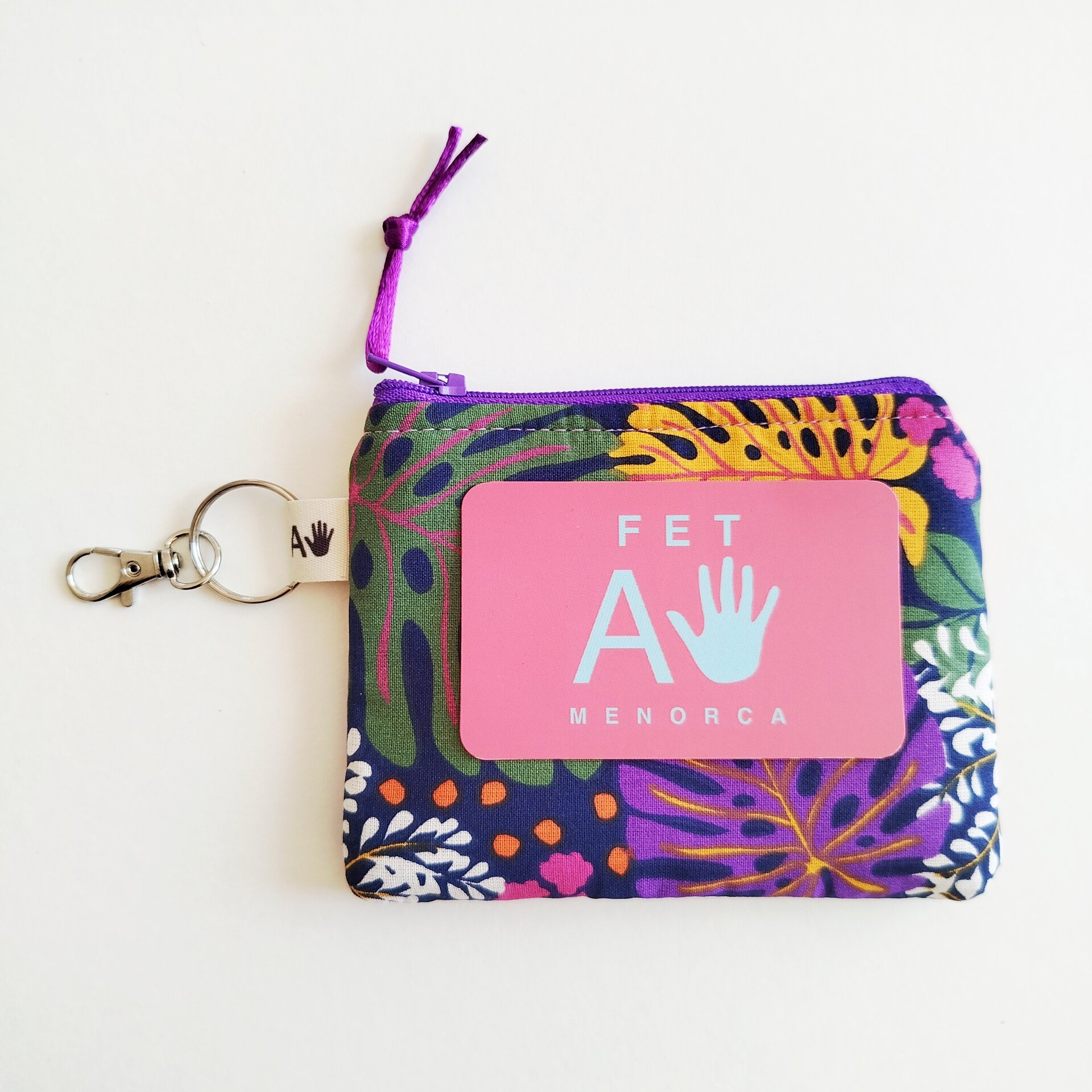 Monedero hojas - 2