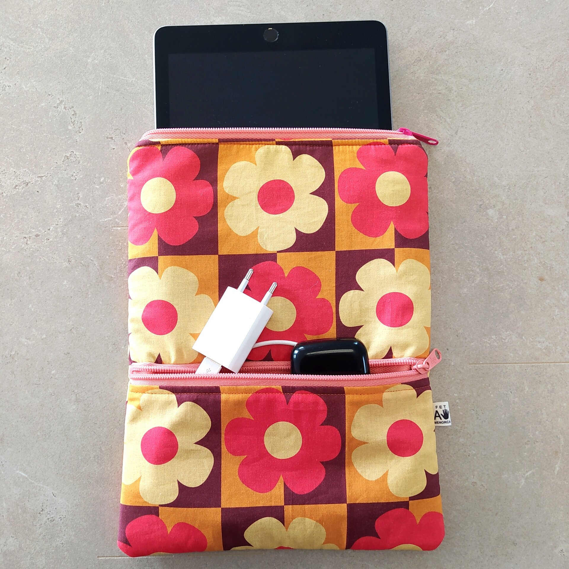 Funda iPad flores pop - 3